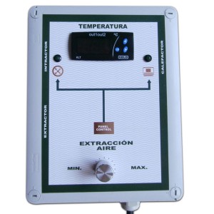 Fan Controller con Medidor Temperatura